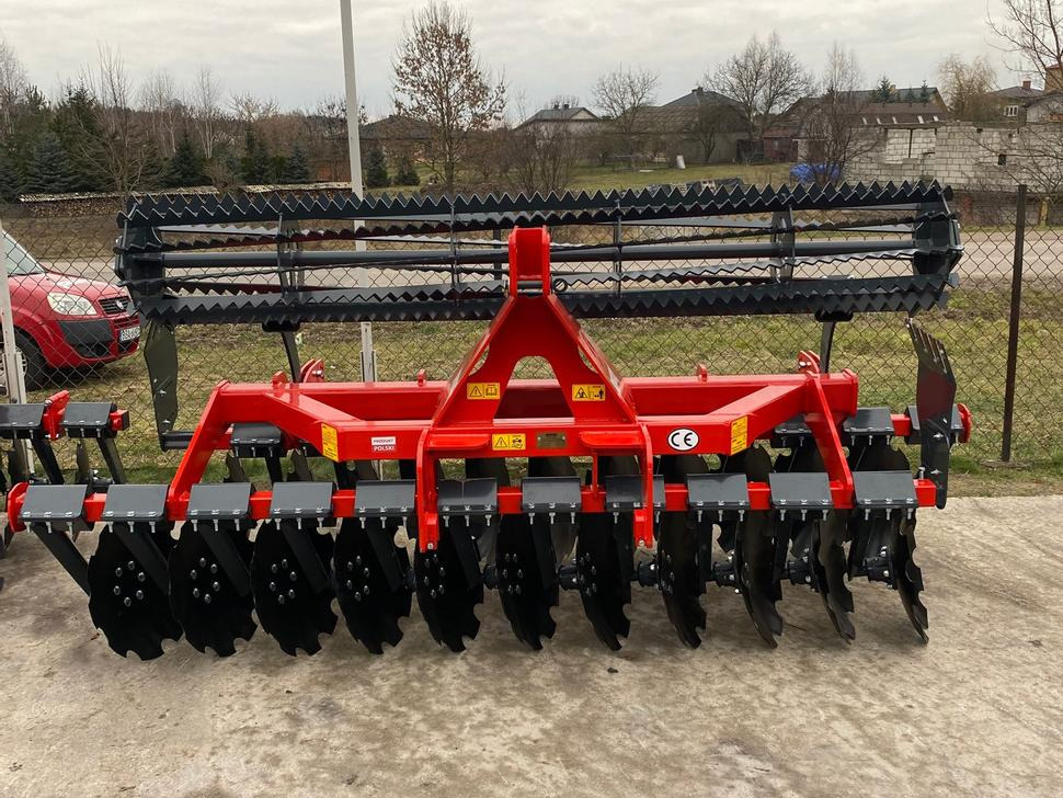 Janpol Scheibenegge / Disc harrow / Déchaumeur à disques / Erpice a dischi / Средняя дисковая борона / Brona talerzowa medium „COMPACT” 3 m - Ситнач со дискови: слика 2 Janpol Scheibenegge / Disc harrow / Déchaumeur à disques / Erpice a dischi / Средняя дисковая борона / Brona talerzowa medium „COMPACT” 3 m - Ситнач со дискови: слика 2