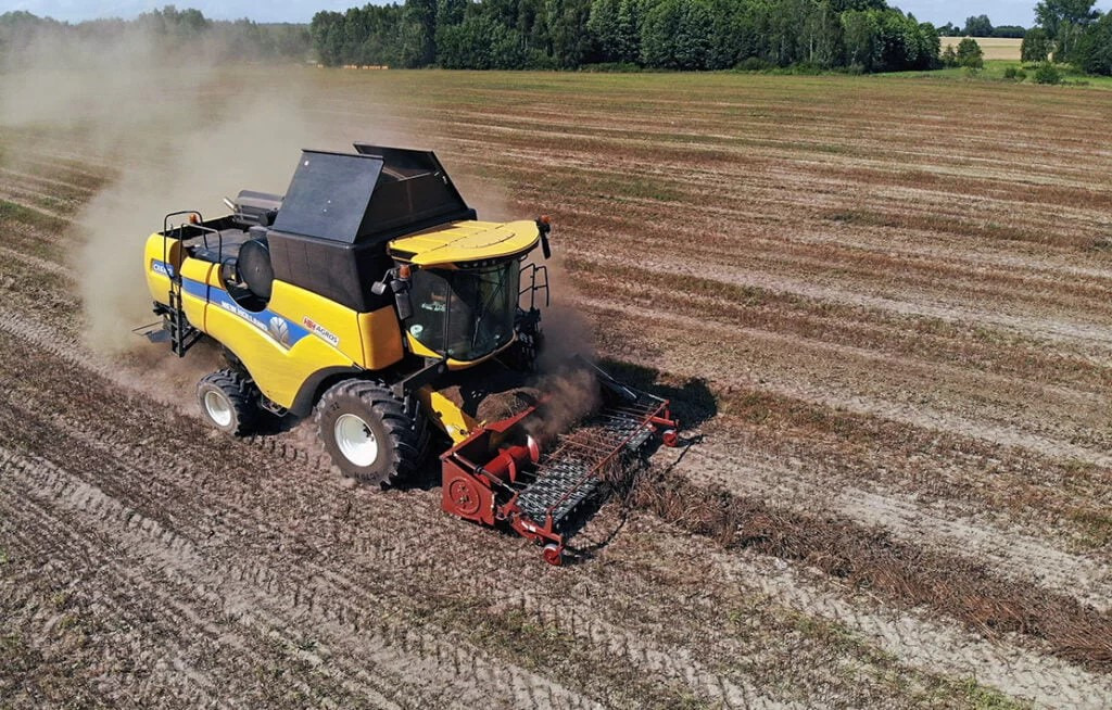 Нов Додатни делови за жнеач Lupus Schwadaufnehmer / Pickup header / Ramasseurs d'andains / Recogedor de hileras / Raccoglitore di andane /  Подборщик валков / Podbieracz pokosów 3,4 m: слика 7