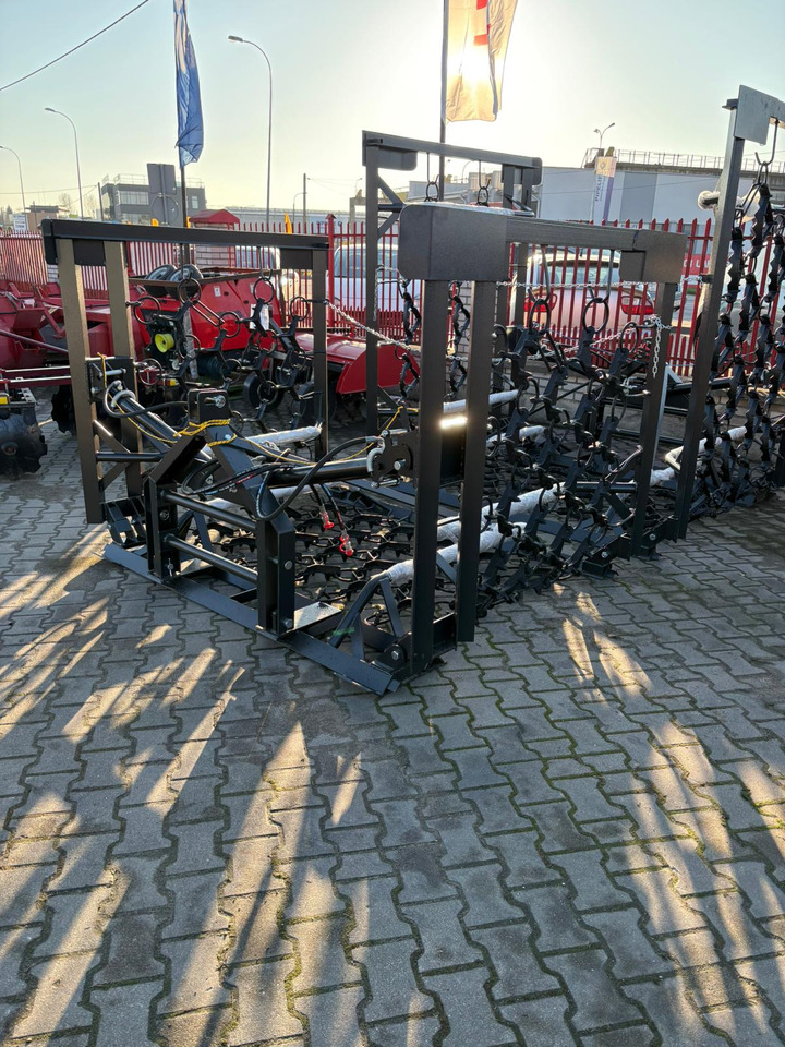 METAL-TECHNIK Wiesenegge / Meadow harrow / Herse de prairie / Strigliatrice / Полевая волокуша / Włóka łąkowa 4 m - Ситнач со синџири: слика 1 METAL-TECHNIK Wiesenegge / Meadow harrow / Herse de prairie / Strigliatrice / Полевая волокуша / Włóka łąkowa 4 m - Ситнач со синџири: слика 1