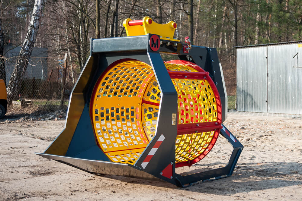 Moderntech Rotary drum screen / Siebtrommel / Tamis rotatif / Przesiewacz bębnowy PSB-250 - Градежно сито: слика 1 Moderntech Rotary drum screen / Siebtrommel / Tamis rotatif / Przesiewacz bębnowy PSB-250 - Градежно сито: слика 1