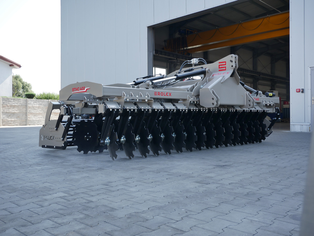 ROLEX Hydraulische Scheibenegge / Hydraulic discs harrow / Dechaumeur à disques / Erpice a dischi / Гидравлическая дисковая борона тяжёлая / Brona talerzowa hydraulicznie składana ciężka 4 m - Ситнач со дискови: слика 1 ROLEX Hydraulische Scheibenegge / Hydraulic discs harrow / Dechaumeur à disques / Erpice a dischi / Гидравлическая дисковая борона тяжёлая / Brona talerzowa hydraulicznie składana ciężka 4 m - Ситнач со дискови: слика 1