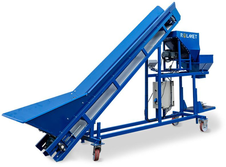 ROLMET Absackwaage / Weighing bagger / Peseuse ensacheuse / Pesatrice / Упаковочная машина с весами / Wagopakowarka WE-1 - Машина за компир: слика 4 ROLMET Absackwaage / Weighing bagger / Peseuse ensacheuse / Pesatrice / Упаковочная машина с весами / Wagopakowarka WE-1 - Машина за компир: слика 4