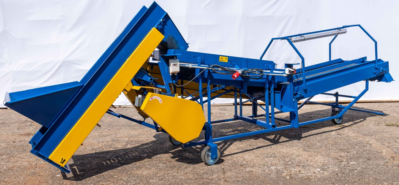 ROLMET Kartoffelsortierer / Potato sorting machine / Trieuse de pomme de terre / Selezionatrice per patate / Clasificador de patatas / Картофелесортировочная машина / Sortownik do ziemniaków M614/2 - Машина за компир: слика 1 ROLMET Kartoffelsortierer / Potato sorting machine / Trieuse de pomme de terre / Selezionatrice per patate / Clasificador de patatas / Картофелесортировочная машина / Sortownik do ziemniaków M614/2 - Машина за компир: слика 1