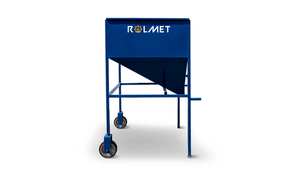 ROLMET Vorratstrichter / Hopper / Trémie / Cesto di carico / Tolva de rodillos / Принимающая корзина / Kosz zasypowy - Машина за компир: слика 2 ROLMET Vorratstrichter / Hopper / Trémie / Cesto di carico / Tolva de rodillos / Принимающая корзина / Kosz zasypowy - Машина за компир: слика 2