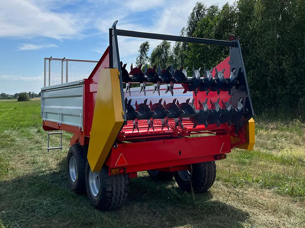 Roltrans Miststreuer / Manure spreader / Epandeur à fumier / Esparcidor de estiércol / Spandiletame / Разбрасыватель органических удобрений/ Rozrzutnik obornika N250/3 LEO 6 t - Распрскувач на арско ѓубриво: слика 5 Roltrans Miststreuer / Manure spreader / Epandeur à fumier / Esparcidor de estiércol / Spandiletame / Разбрасыватель органических удобрений/ Rozrzutnik obornika N250/3 LEO 6 t - Распрскувач на арско ѓубриво: слика 5
