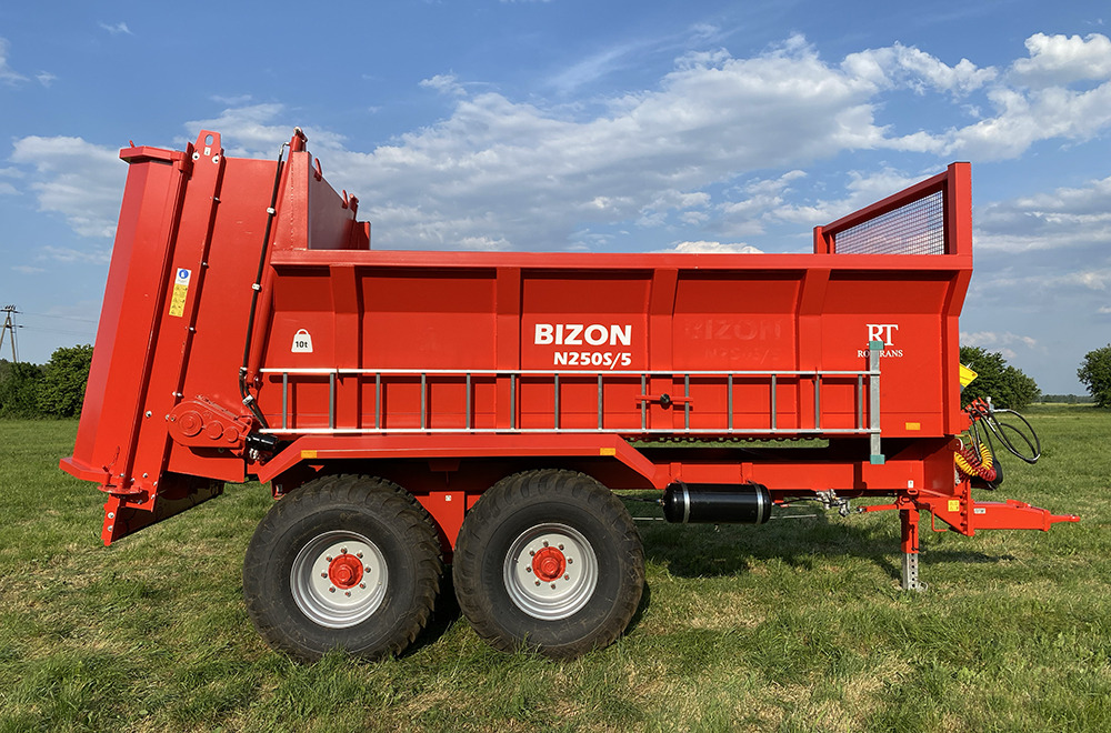 Roltrans Miststreuer / Manure spreader / Epandeur à fumier / Spandiletame / Разбрасыватель органических удобрений / Rozrzutnik obornika N250S/5 10 t - Распрскувач на арско ѓубриво: слика 3 Roltrans Miststreuer / Manure spreader / Epandeur à fumier / Spandiletame / Разбрасыватель органических удобрений / Rozrzutnik obornika N250S/5 10 t - Распрскувач на арско ѓубриво: слика 3