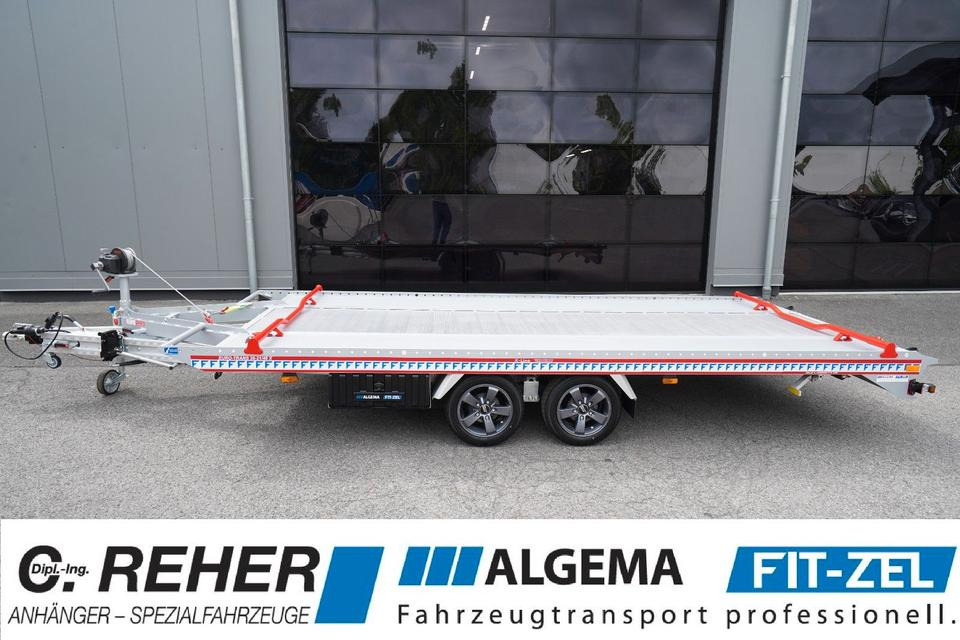 Fitzel EURO-TRANS 35-21/48 X PROFI-ED. // Handseilwinde - Автотранспортна приколка: слика 1 Fitzel EURO-TRANS 35-21/48 X PROFI-ED. // Handseilwinde - Автотранспортна приколка: слика 1