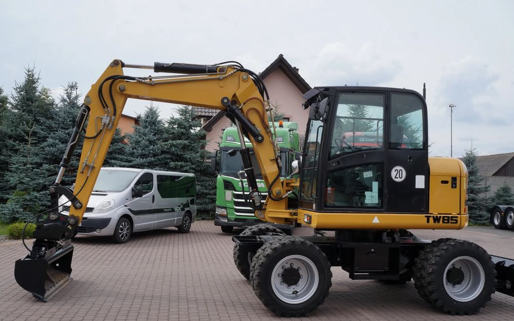 Terex TW 85 Koparka kołowa Sprowadzona silnik DEUTZ Stan Wzorowy - Багер на тркала: слика 2 Terex TW 85 Koparka kołowa Sprowadzona silnik DEUTZ Stan Wzorowy - Багер на тркала: слика 2