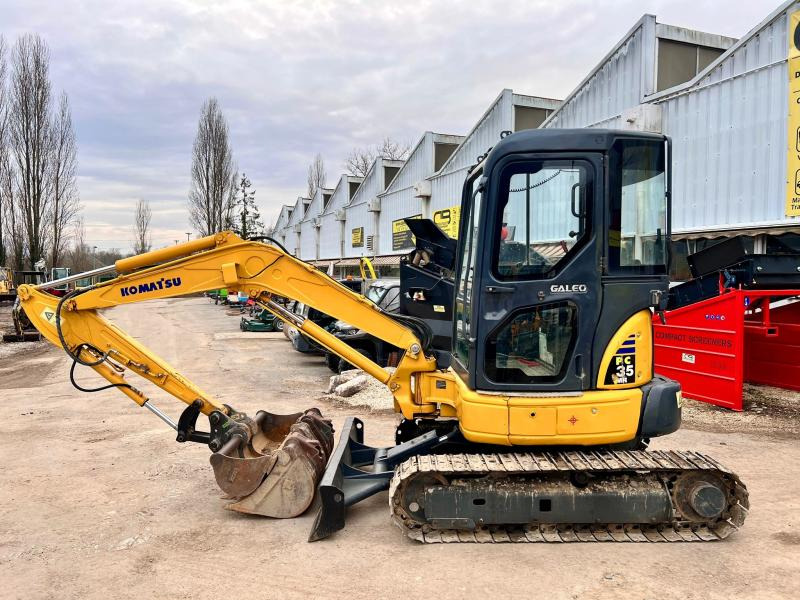 Komatsu PC35MR-3 Mini-pelle 3,5T - Мини багер: слика 2 Komatsu PC35MR-3 Mini-pelle 3,5T - Мини багер: слика 2