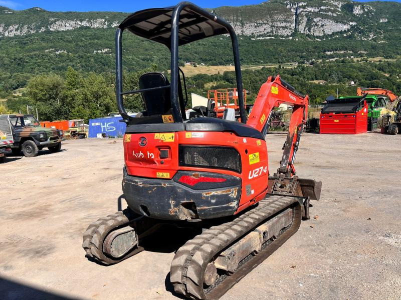 Kubota Series U U27-4 MINIPELLE 2,7T CANOPY - Мини багер: слика 5 Kubota Series U U27-4 MINIPELLE 2,7T CANOPY - Мини багер: слика 5