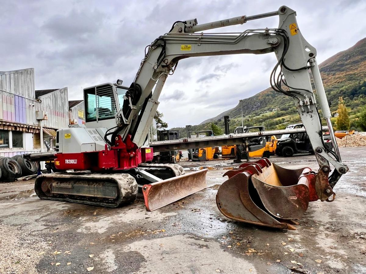 Багер гасеничар Takeuchi TB280FR PELLE 8,5T TAKEUCHI: слика 7