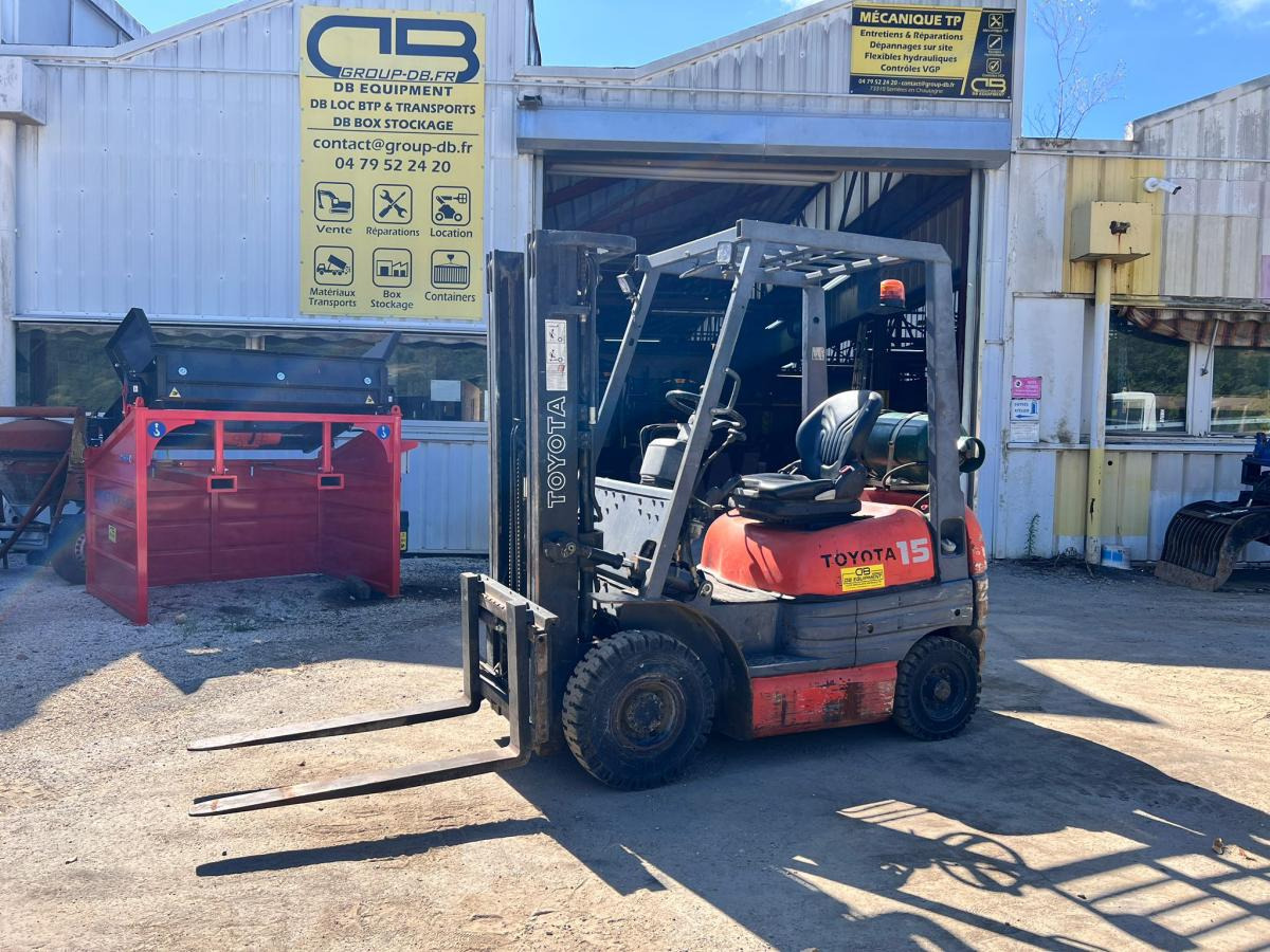 Toyota 426 FGF15 CHARIOT ELEVATEUR A GAZ 1,5T 4,3m - Плински вилушкар: слика 1 Toyota 426 FGF15 CHARIOT ELEVATEUR A GAZ 1,5T 4,3m - Плински вилушкар: слика 1