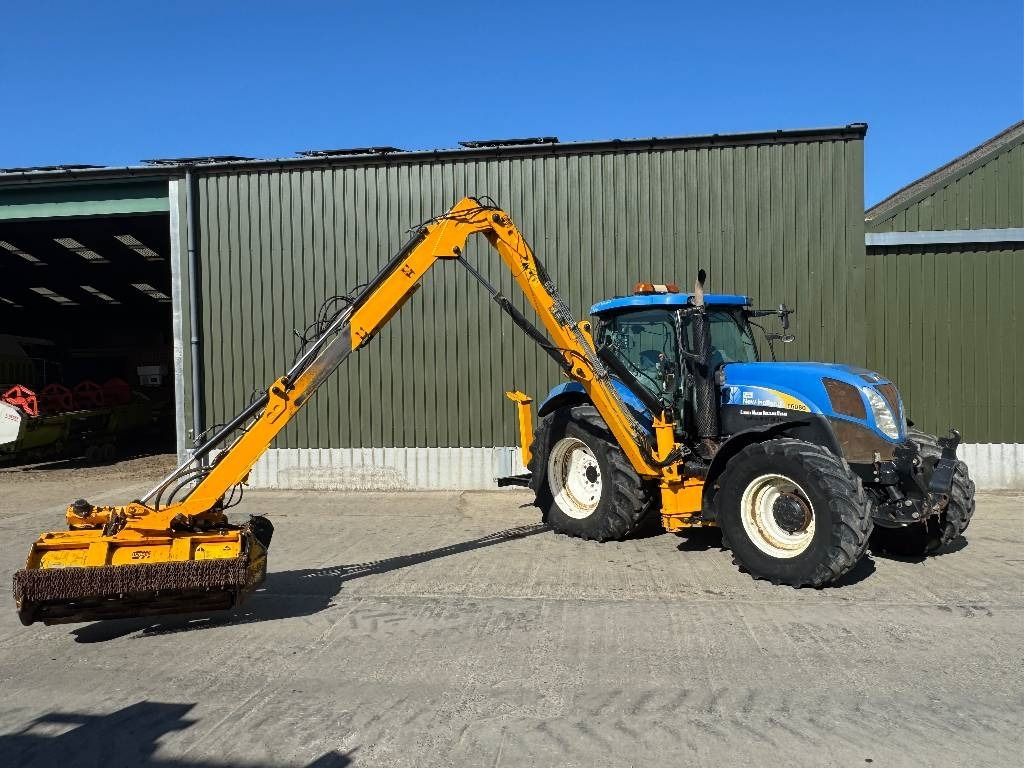 New Holland T6080 c/w Herder Cavalier - Мулчер/ Косилка за жива ограда: слика 5 New Holland T6080 c/w Herder Cavalier - Мулчер/ Косилка за жива ограда: слика 5