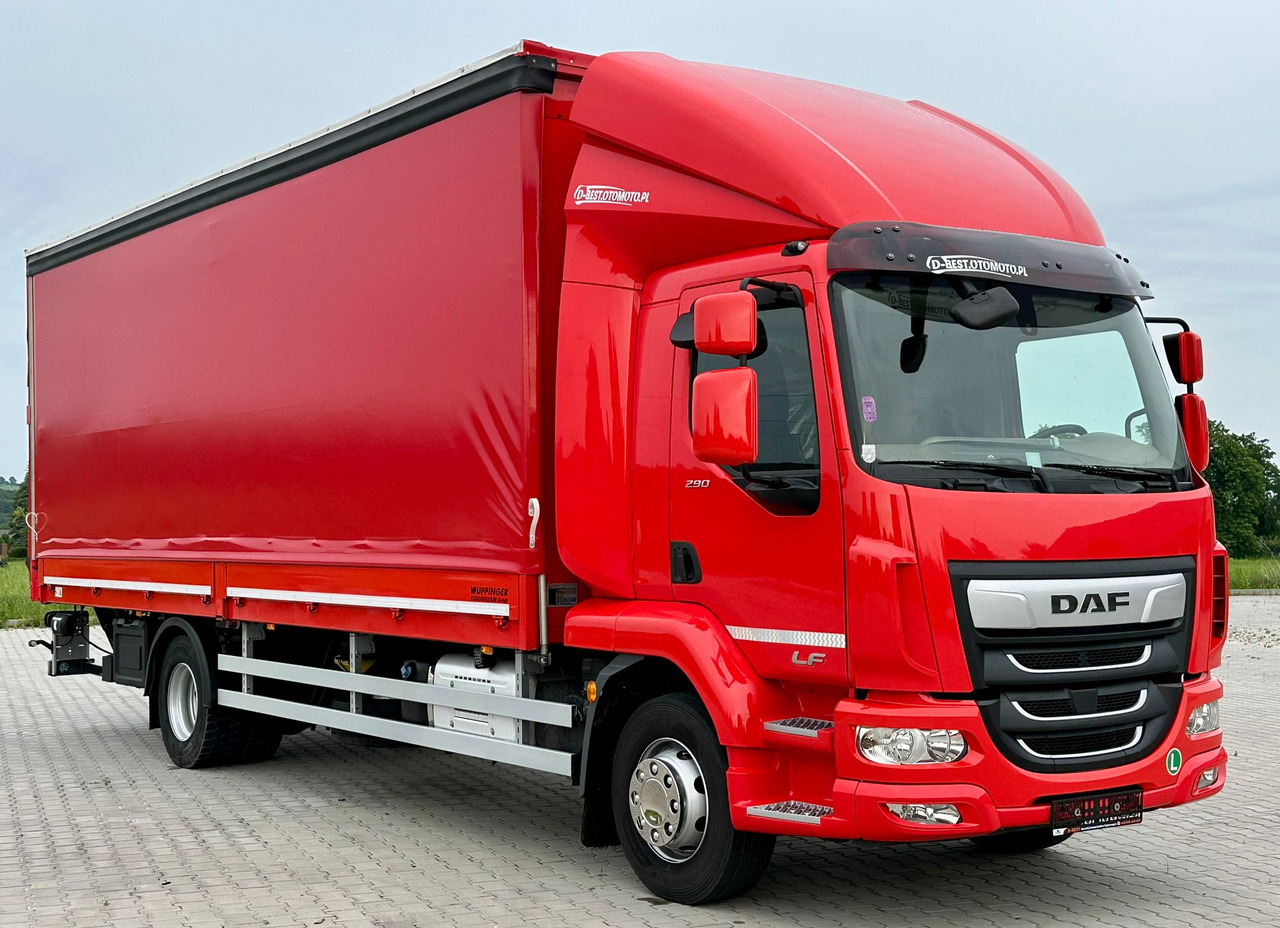 DAF LF 290 / BURTO - FIRANKA / 18 PALET / WINDA / 16 T DMC / SYPIALKA / 2020 ROK / SPROWADZONY - Камион со церада: слика 1 DAF LF 290 / BURTO - FIRANKA / 18 PALET / WINDA / 16 T DMC / SYPIALKA / 2020 ROK / SPROWADZONY - Камион со церада: слика 1