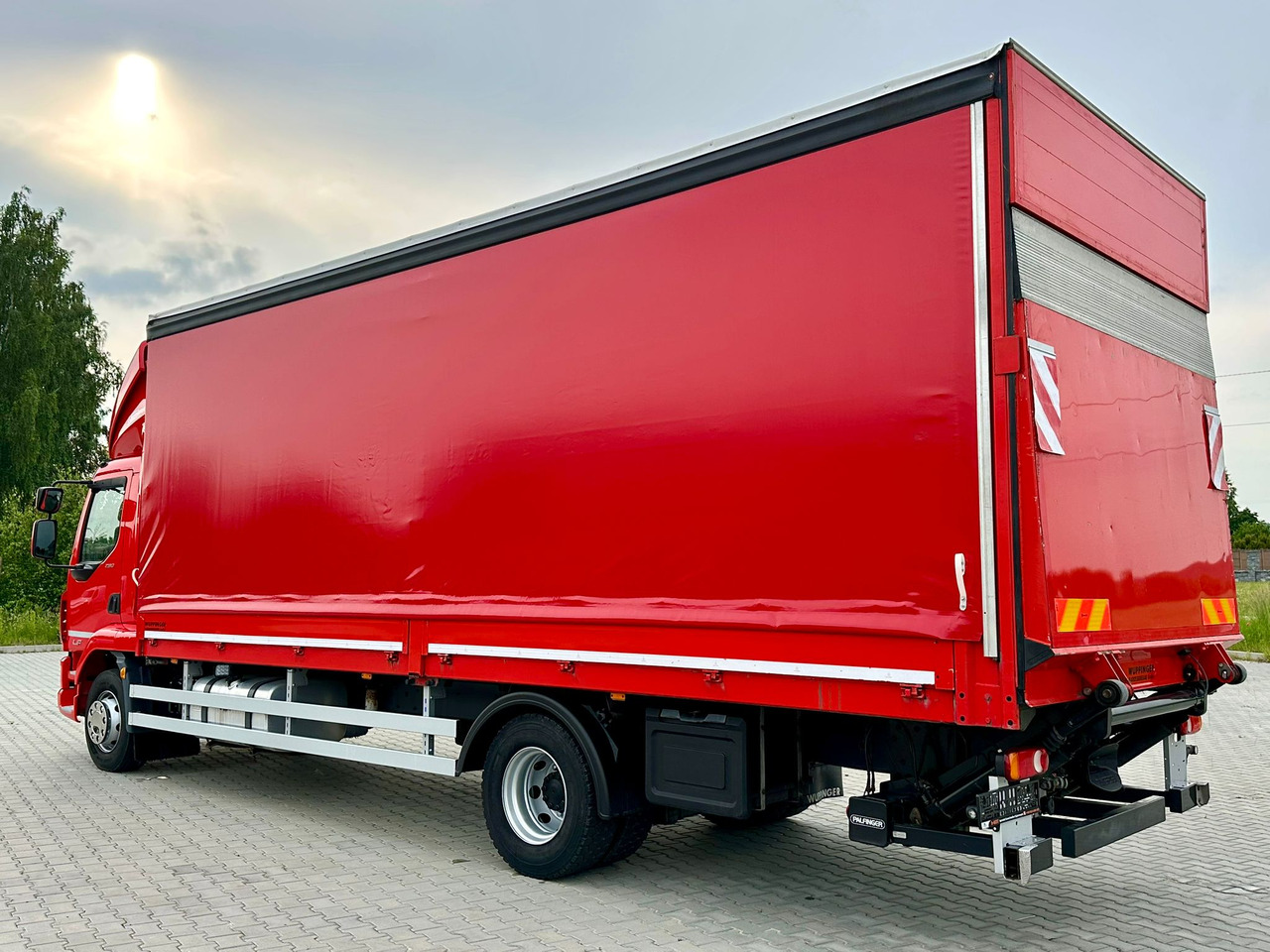 DAF LF 290 / BURTO - FIRANKA / 18 PALET / WINDA / 16 T DMC / SYPIALKA / 2020 ROK / SPROWADZONY - Камион со церада: слика 3 DAF LF 290 / BURTO - FIRANKA / 18 PALET / WINDA / 16 T DMC / SYPIALKA / 2020 ROK / SPROWADZONY - Камион со церада: слика 3