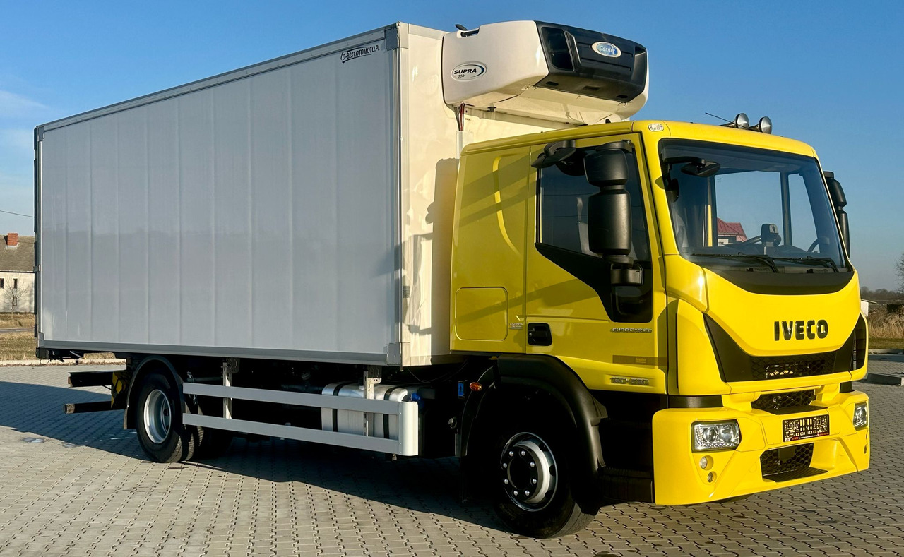 IVECO EUROCARGO 160-280 / CHŁODNIA / 6.1 M DŁUGOŚCI / 15 EUROPALET / AUTOMAT / SYPIALKA / NISKI PRZEBIEG / 16 TON DMC / CARRIER SPALINOWO - ELEKTRYCZNY / 2018 ROK - Камион ладилник: слика 1 IVECO EUROCARGO 160-280 / CHŁODNIA / 6.1 M DŁUGOŚCI / 15 EUROPALET / AUTOMAT / SYPIALKA / NISKI PRZEBIEG / 16 TON DMC / CARRIER SPALINOWO - ELEKTRYCZNY / 2018 ROK - Камион ладилник: слика 1