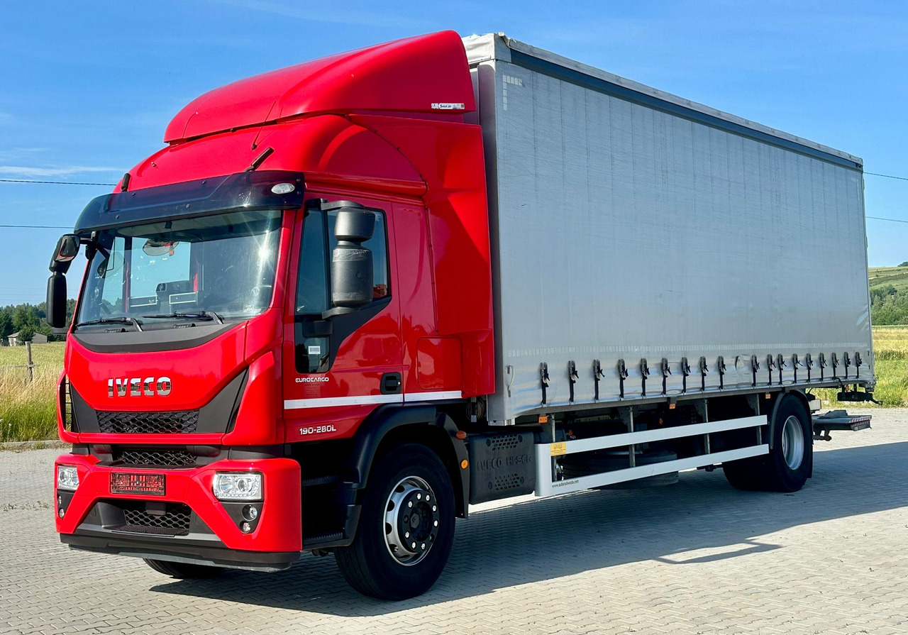 IVECO EUROCARGO 180-280 / FIRANKA / WINDA / 20 PALET / 80 TYŚ KM / 2023 ROK / 9 223 KG ŁADOWNOŚ - Камион со церада: слика 2 IVECO EUROCARGO 180-280 / FIRANKA / WINDA / 20 PALET / 80 TYŚ KM / 2023 ROK / 9 223 KG ŁADOWNOŚ - Камион со церада: слика 2