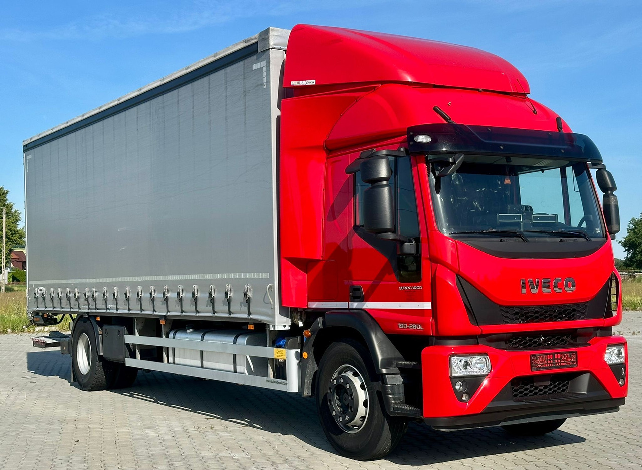 IVECO EUROCARGO 180-280 / FIRANKA / WINDA / 20 PALET / 80 TYŚ KM / 2023 ROK / 9 223 KG ŁADOWNOŚ - Камион со церада: слика 1 IVECO EUROCARGO 180-280 / FIRANKA / WINDA / 20 PALET / 80 TYŚ KM / 2023 ROK / 9 223 KG ŁADOWNOŚ - Камион со церада: слика 1