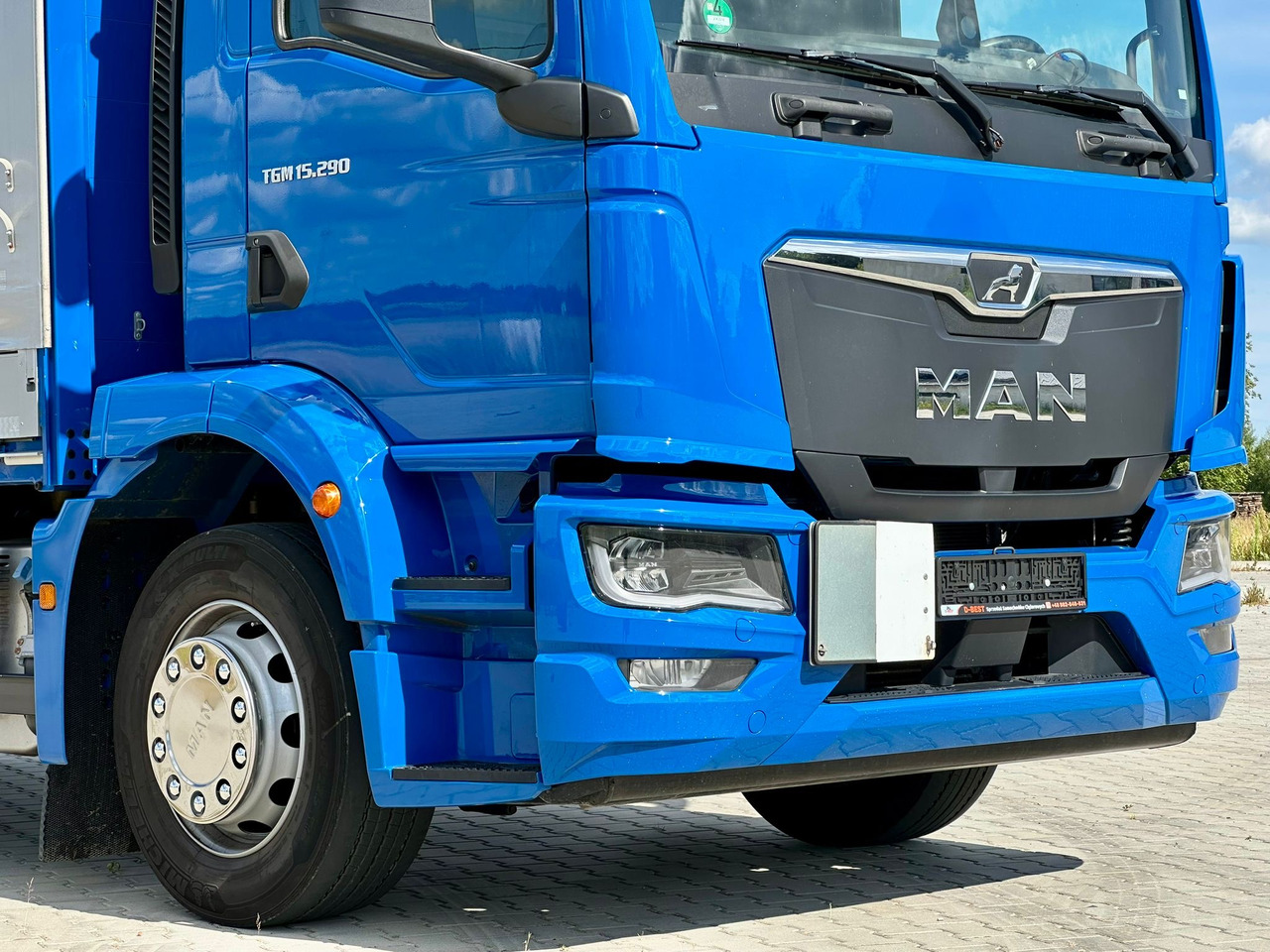 Камион со церада MAN TGM 15.290 / FIRANKA / WINDA / AUTOMAT / 2021 ROK / 18 EUROPALET / 15 T DMC: слика 14