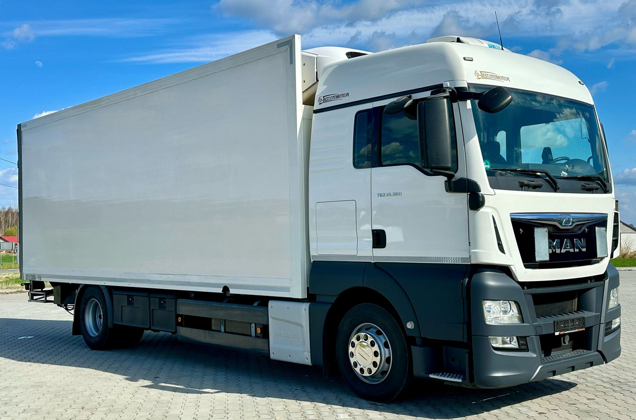 MAN TGX 18.360 / CHŁODNIA / WINDA / AUTOMAT / 19 EUROPALET / THERMO KING / SYPIALKA / SPROWADZONY - Камион ладилник: слика 1 MAN TGX 18.360 / CHŁODNIA / WINDA / AUTOMAT / 19 EUROPALET / THERMO KING / SYPIALKA / SPROWADZONY - Камион ладилник: слика 1
