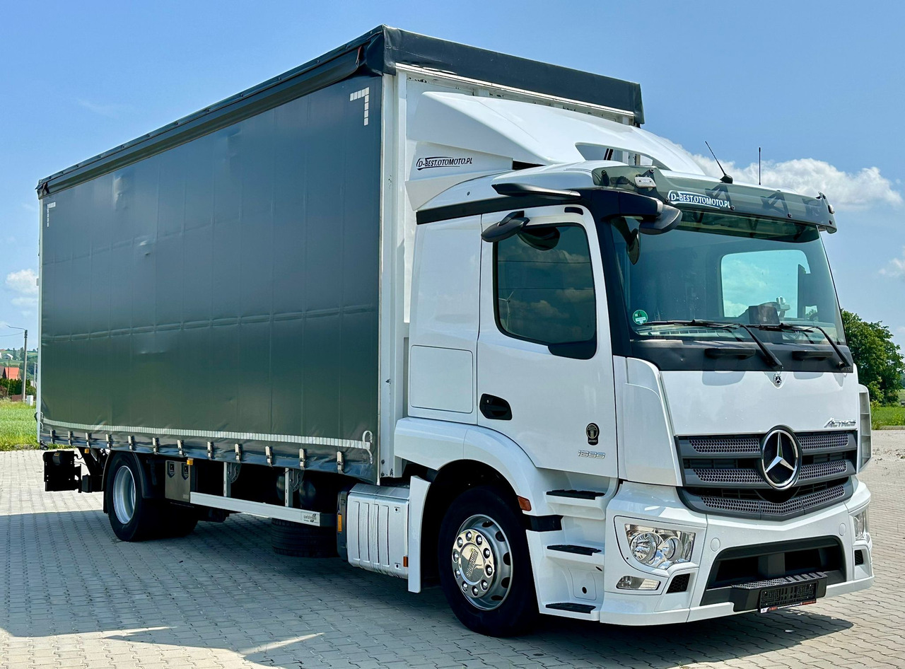 MERCEDES-BENZ ACTROS 1833 / FIRANKA / WINDA / 18 PALET / AUTOMAT / 310 TYS KM / DUŻY SILNIK / 2020 ROK / SYPIALKA - Камион со церада: слика 1 MERCEDES-BENZ ACTROS 1833 / FIRANKA / WINDA / 18 PALET / AUTOMAT / 310 TYS KM / DUŻY SILNIK / 2020 ROK / SYPIALKA - Камион со церада: слика 1