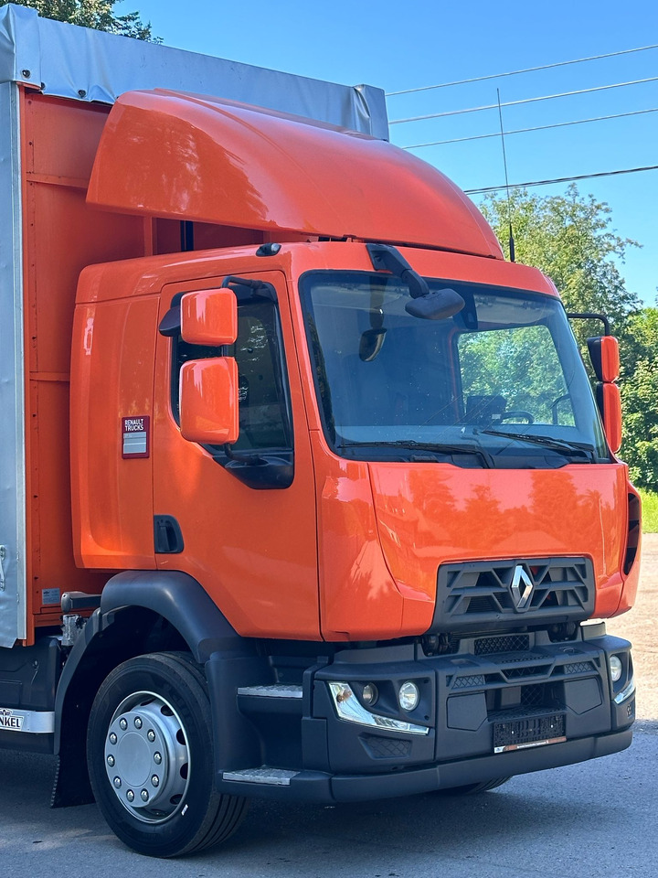 RENAULT D 18 / 280 / FIRANKA / WINDA / 8.6 M DŁUGOŚCI / 21 EUROPALET / NOWE OPONY / ŁADOWNOŚĆ 9.380 KG / AUTOMAT / SERWISOWANA / SPROWADZONA - Камион со церада: слика 4 RENAULT D 18 / 280 / FIRANKA / WINDA / 8.6 M DŁUGOŚCI / 21 EUROPALET / NOWE OPONY / ŁADOWNOŚĆ 9.380 KG / AUTOMAT / SERWISOWANA / SPROWADZONA - Камион со церада: слика 4