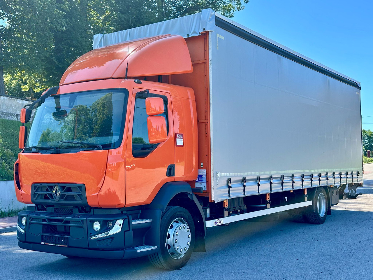 RENAULT D 18 / 280 / FIRANKA / WINDA / 8.6 M DŁUGOŚCI / 21 EUROPALET / NOWE OPONY / ŁADOWNOŚĆ 9.380 KG / AUTOMAT / SERWISOWANA / SPROWADZONA - Камион со церада: слика 2 RENAULT D 18 / 280 / FIRANKA / WINDA / 8.6 M DŁUGOŚCI / 21 EUROPALET / NOWE OPONY / ŁADOWNOŚĆ 9.380 KG / AUTOMAT / SERWISOWANA / SPROWADZONA - Камион со церада: слика 2