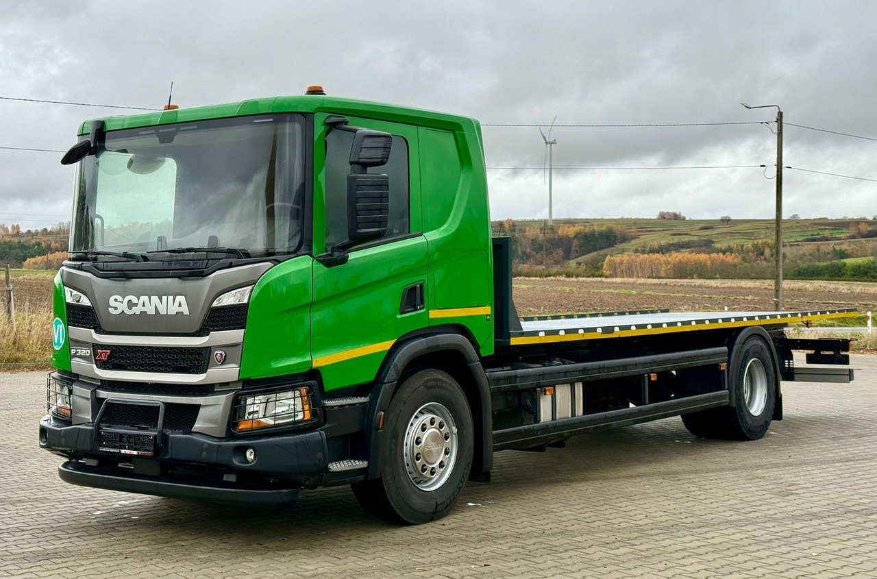 SCANIA P320 / PLATFORMA / NOWY / 5 TYŚ KM / SYPIALKA / 2023 ROK / CAŁA NA PODUSZKACH / 7.7 M DŁUGOŚCI / LAWETA / DO PRZEWOZU MASZYN ROLNICZYCH ITP - Камион со платформа: слика 2 SCANIA P320 / PLATFORMA / NOWY / 5 TYŚ KM / SYPIALKA / 2023 ROK / CAŁA NA PODUSZKACH / 7.7 M DŁUGOŚCI / LAWETA / DO PRZEWOZU MASZYN ROLNICZYCH ITP - Камион со платформа: слика 2