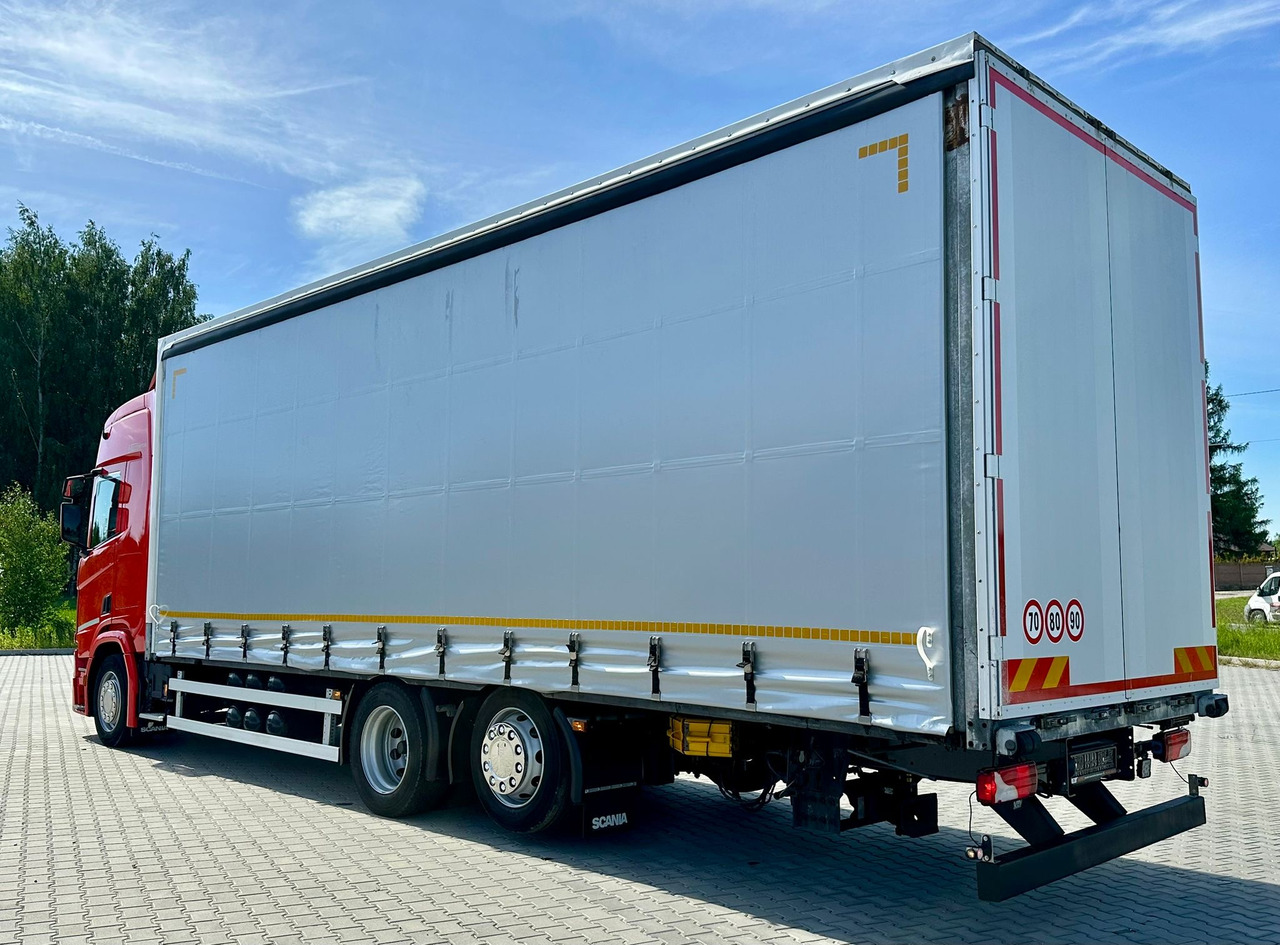 SCANIA R410 / FIRANKA / 21 EUROPALET / 8.5 M DŁUGOŚCI / 6x2 / PODWIESZA - Камион со церада: слика 3 SCANIA R410 / FIRANKA / 21 EUROPALET / 8.5 M DŁUGOŚCI / 6x2 / PODWIESZA - Камион со церада: слика 3