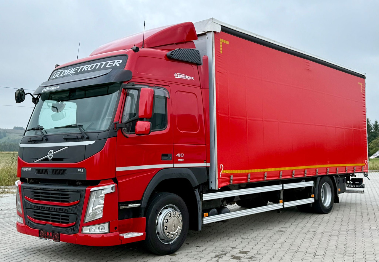 VOLVO FM 410 / FIRANKA / 18 EUROPALET / AUTOMAT / SYPIALKA / SPROWADZONE / 2017 ROK - Камион со церада: слика 2 VOLVO FM 410 / FIRANKA / 18 EUROPALET / AUTOMAT / SYPIALKA / SPROWADZONE / 2017 ROK - Камион со церада: слика 2