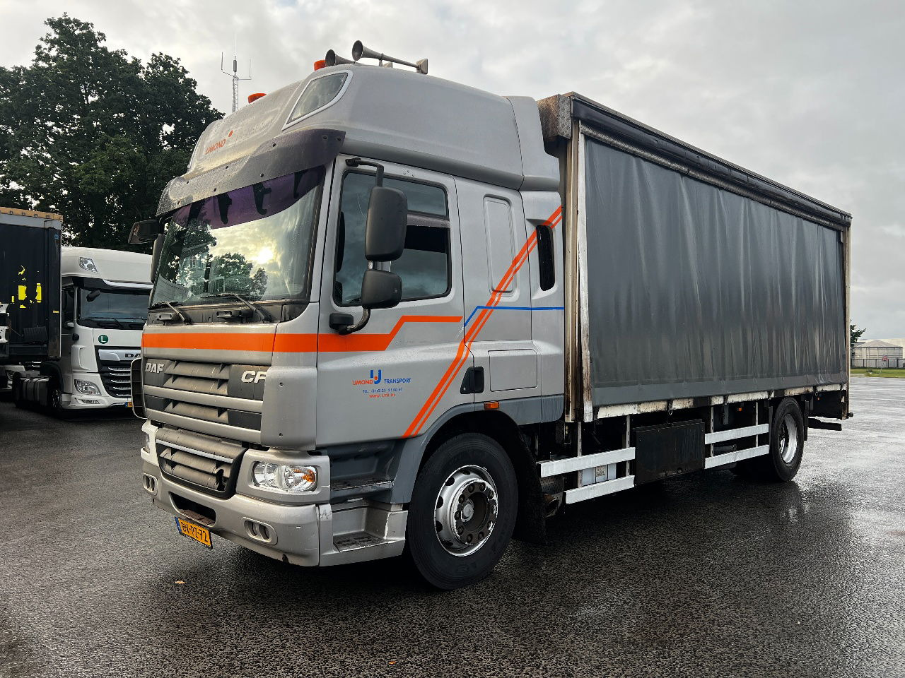 DAF CF 75.250 SC, Euro 5 - Камион со церада: слика 1 DAF CF 75.250 SC, Euro 5 - Камион со церада: слика 1