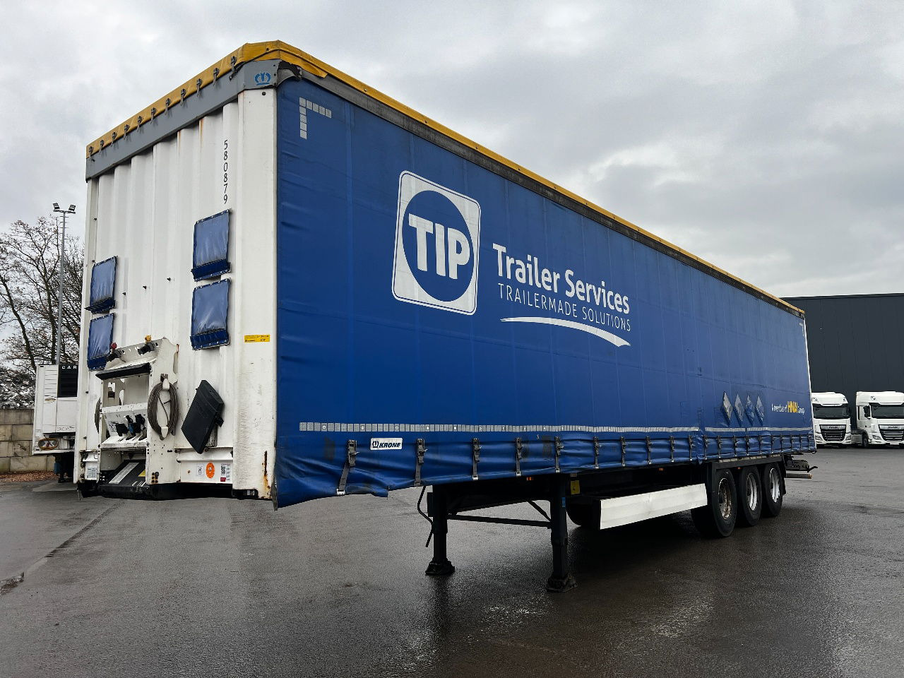 Krone schuifzeil met BPW assen - Полуприколка со церада: слика 1 Krone schuifzeil met BPW assen - Полуприколка со церада: слика 1