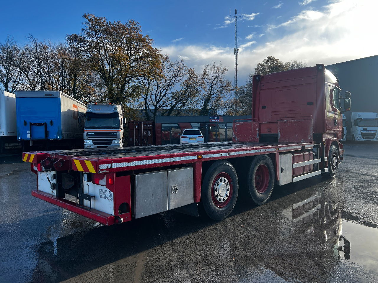 Scania R500 V8 Highline 6x2, Retarder, Euro 5 - Камион со платформа: слика 3 Scania R500 V8 Highline 6x2, Retarder, Euro 5 - Камион со платформа: слика 3