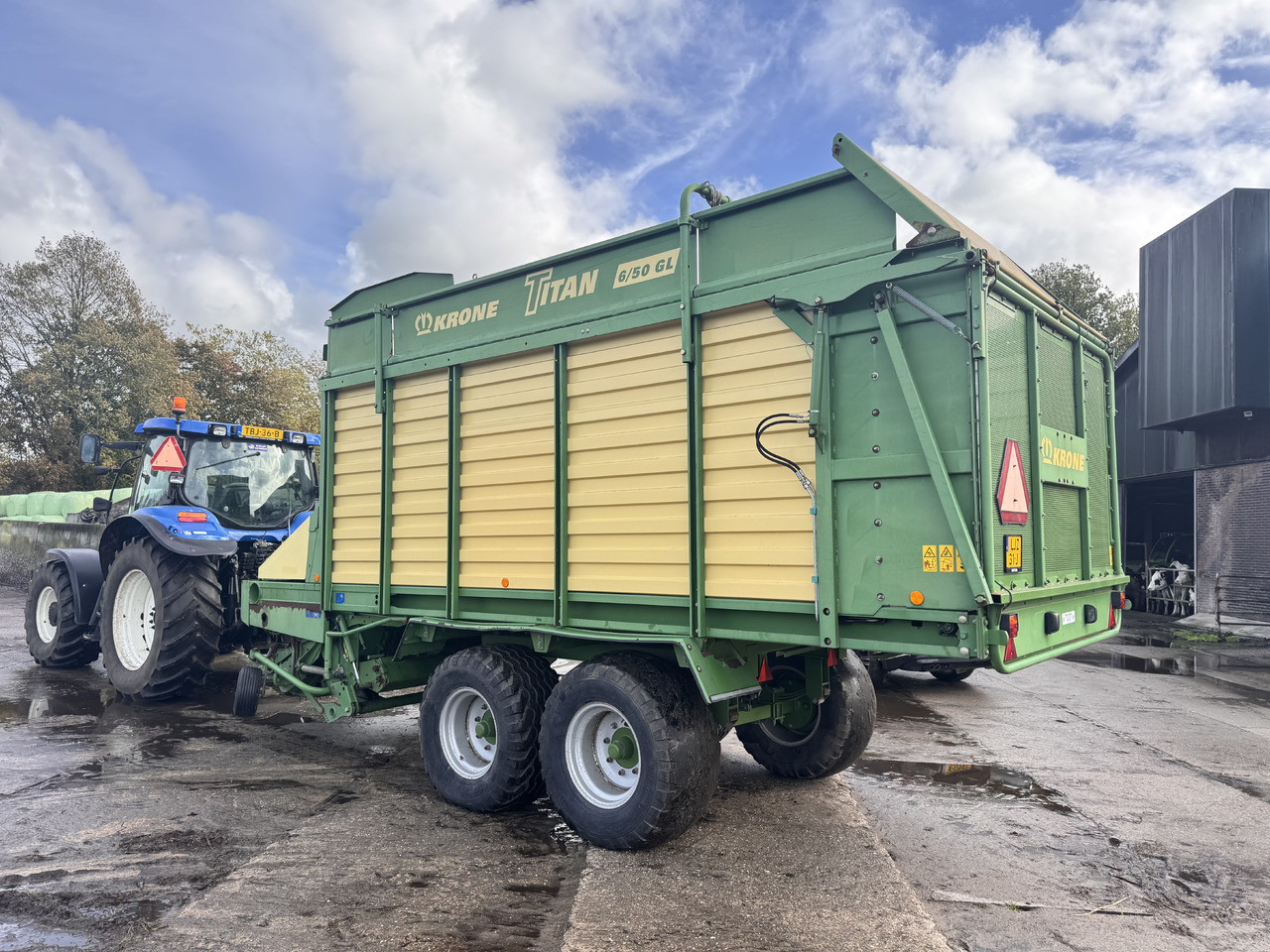 Krone Titan 6/50 GL - Автотоварен вагон: слика 3 Krone Titan 6/50 GL - Автотоварен вагон: слика 3