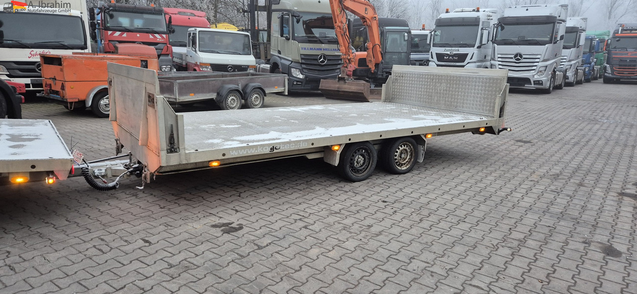 BAOS Plateauanhänger Anhänger Tandem, Baumaschinen und Fahrzeuge - Приколка платформа: слика 1 BAOS Plateauanhänger Anhänger Tandem, Baumaschinen und Fahrzeuge - Приколка платформа: слика 1