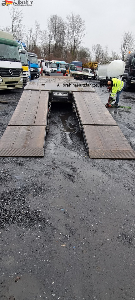 Goldhofer TU-L 3-24/80 Tieflader 10.00 m Ladefläche - Приколка за низок утовар: слика 3 Goldhofer TU-L 3-24/80 Tieflader 10.00 m Ladefläche - Приколка за низок утовар: слика 3