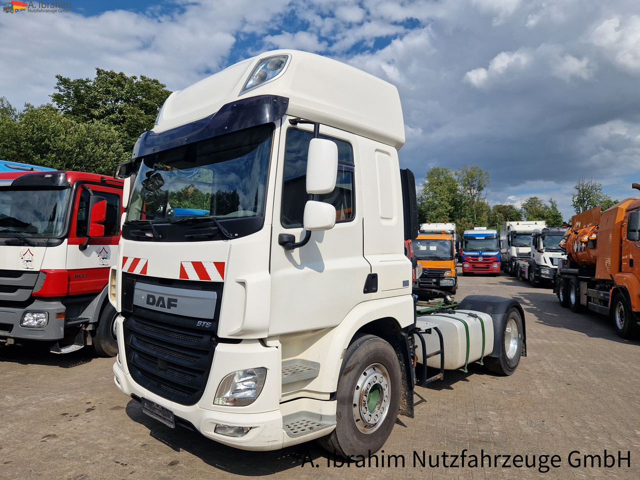 Daf CF 400 FT PTO für Kompressor Standklima, fehlerfrei - Камион влекач: слика 1 Daf CF 400 FT PTO für Kompressor Standklima, fehlerfrei - Камион влекач: слика 1