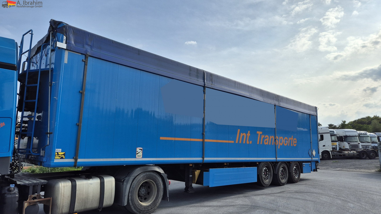 Kraker CF-200 Cargo-Floor Boden, Liftachse, SAF Achsen - Полуприколка со подвижен под за истовар: слика 1 Kraker CF-200 Cargo-Floor Boden, Liftachse, SAF Achsen - Полуприколка со подвижен под за истовар: слика 1