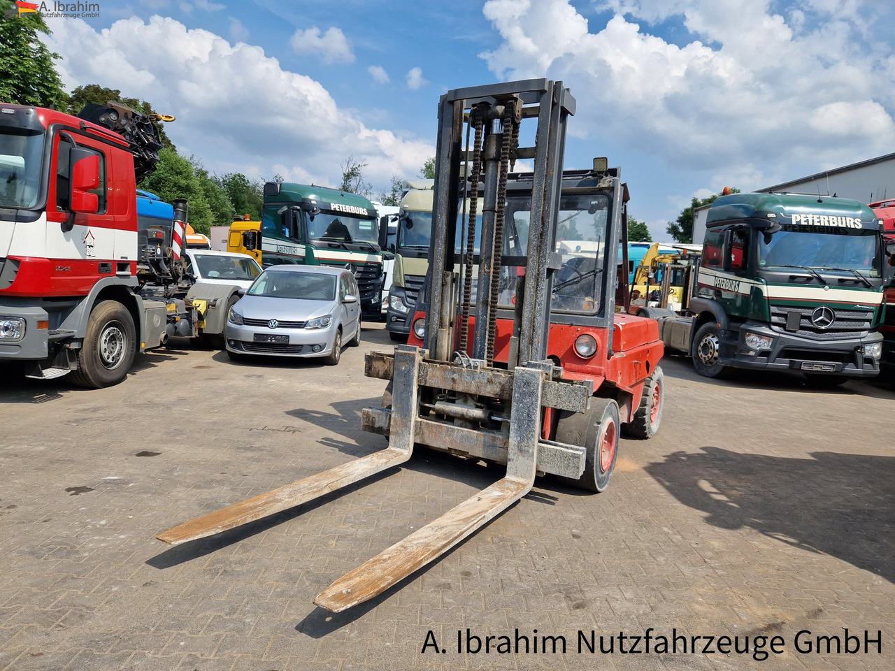 Linde H60 Tragfähigkeit 6000 kg ,3800 mm Hubhöhe, 2x vorhanden - Дизел вилушкар: слика 5 Linde H60 Tragfähigkeit 6000 kg ,3800 mm Hubhöhe, 2x vorhanden - Дизел вилушкар: слика 5