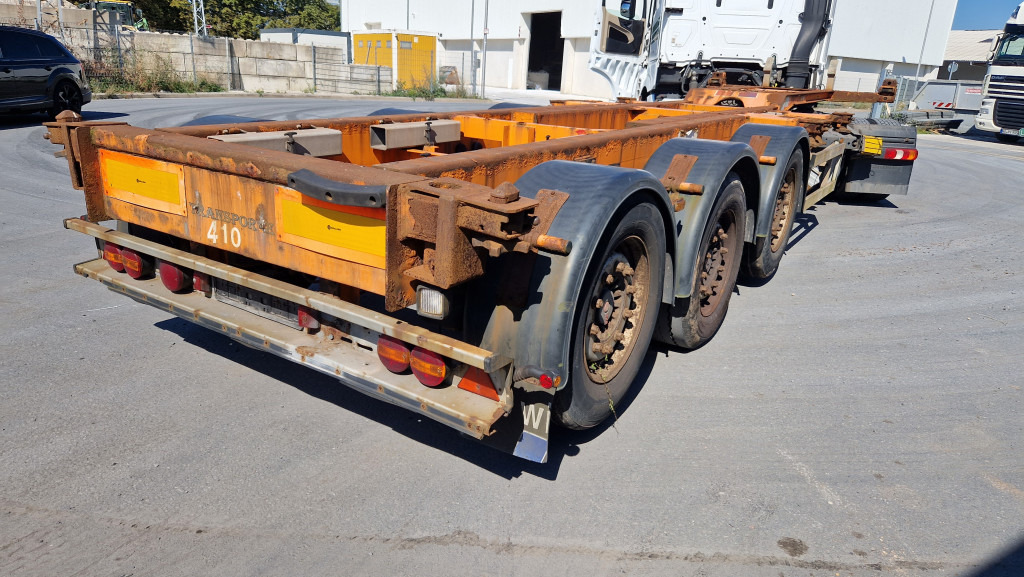 M&V Euro 902K Containerchassis 2x 20, 30, 40 ft Zustand normal - Транспортер на контејнер/ Полуприколка со променливо тело: слика 5 M&V Euro 902K Containerchassis 2x 20, 30, 40 ft Zustand normal - Транспортер на контејнер/ Полуприколка со променливо тело: слика 5