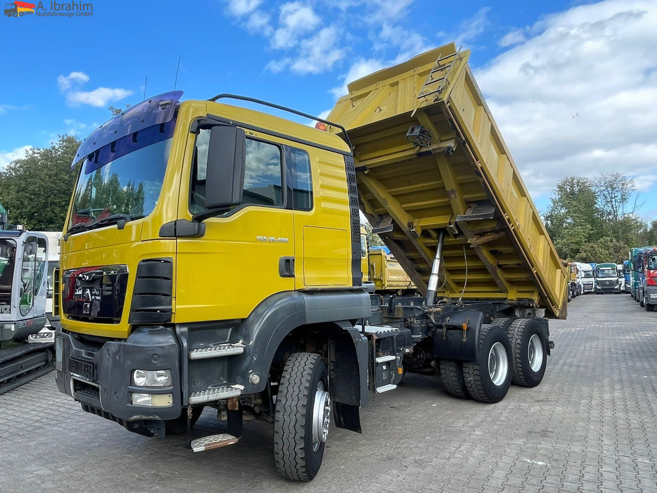 MAN TGS 26.480 Meiller 3 Seiten | 6x4 | Schalter | 3 Pedals - Кипер: слика 1 MAN TGS 26.480 Meiller 3 Seiten | 6x4 | Schalter | 3 Pedals - Кипер: слика 1