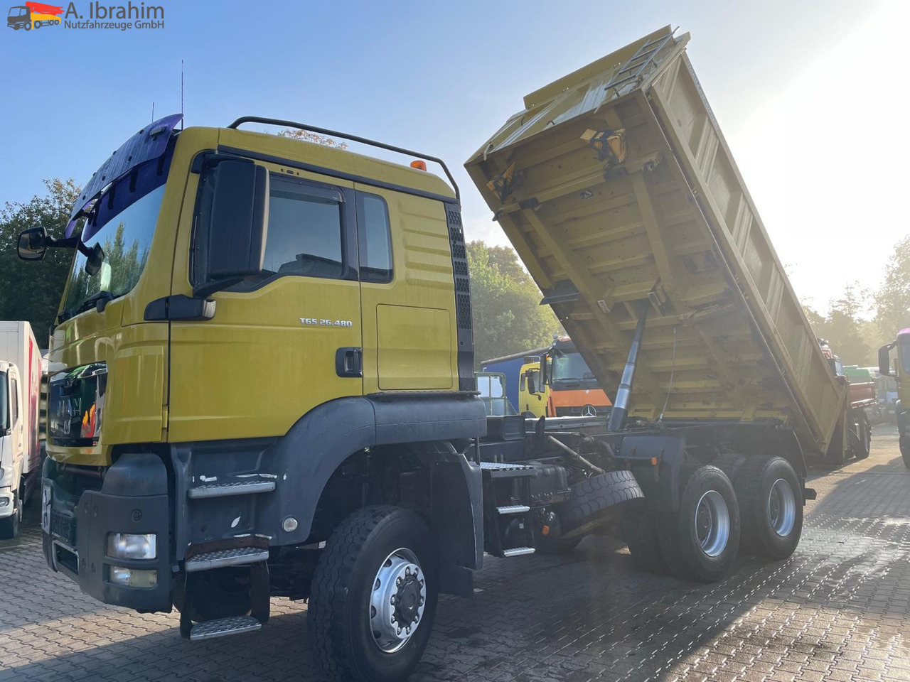 MAN TGS 26.480 Meiller 3 Seiten, Blatt Blatt, 6x6, Schalter ,3 Pedals - Кипер: слика 1 MAN TGS 26.480 Meiller 3 Seiten, Blatt Blatt, 6x6, Schalter ,3 Pedals - Кипер: слика 1