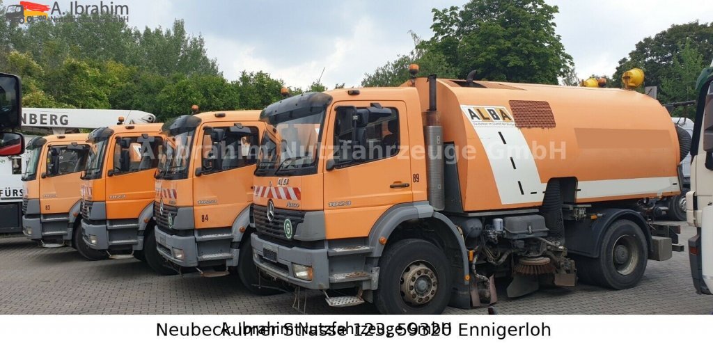 Mercedes-Benz 1823 DB 1823,Optifant 70, 3677 h Betriebsst., 2 Motors, 3 Pedals - Возило за метење: слика 2 Mercedes-Benz 1823 DB 1823,Optifant 70, 3677 h Betriebsst., 2 Motors, 3 Pedals - Возило за метење: слика 2