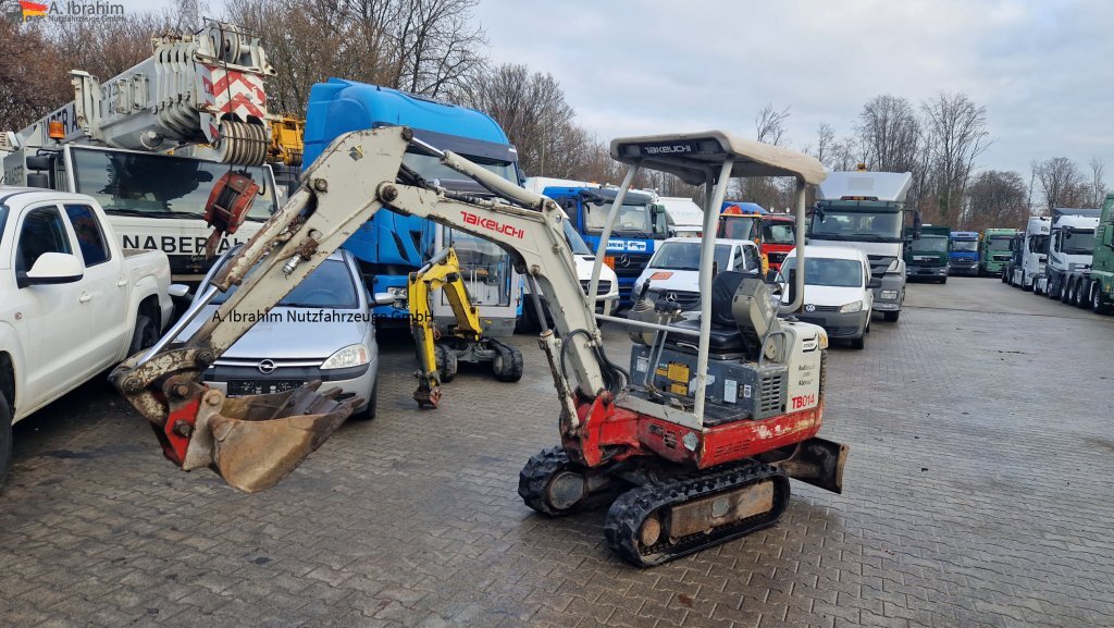 Takeuchi TB 014 Minibagger Zustand gut - Мини багер: слика 1 Takeuchi TB 014 Minibagger Zustand gut - Мини багер: слика 1