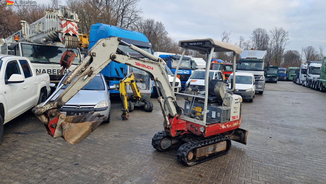 Takeuchi TB 014 Minibagger Zustand gut - Мини багер: слика 1 Takeuchi TB 014 Minibagger Zustand gut - Мини багер: слика 1