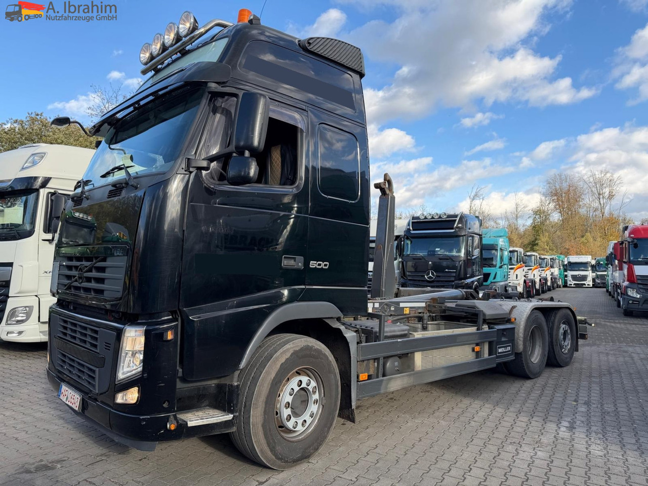 Volvo FH500 Meiller RK 20.70 | Lift-Lenkachse | 6x2 | Globetrotter - Камион со кука за подигање: слика 1 Volvo FH500 Meiller RK 20.70 | Lift-Lenkachse | 6x2 | Globetrotter - Камион со кука за подигање: слика 1