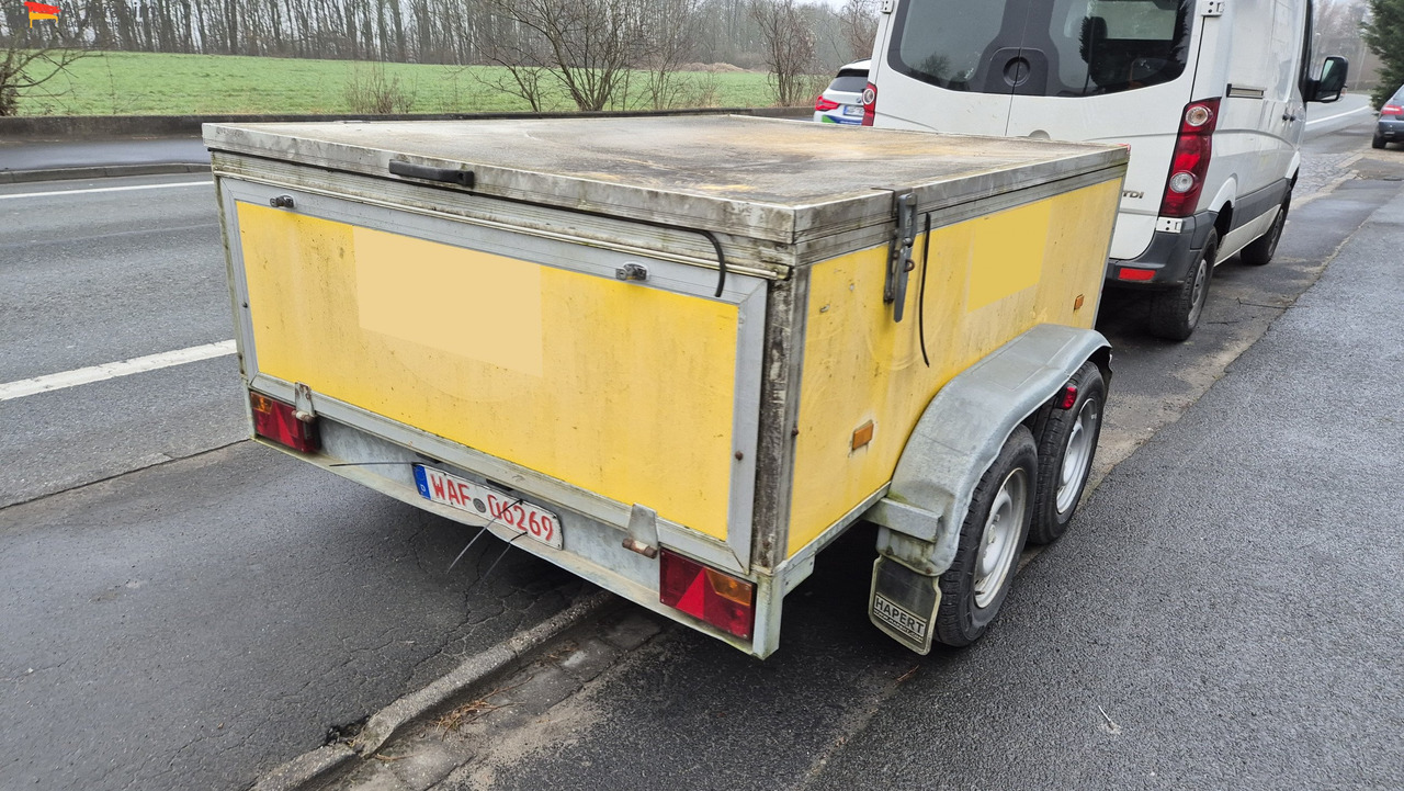 Приколка сандучар Wagenbouw Hapert K2700 Deichsel verstellbar: слика 12