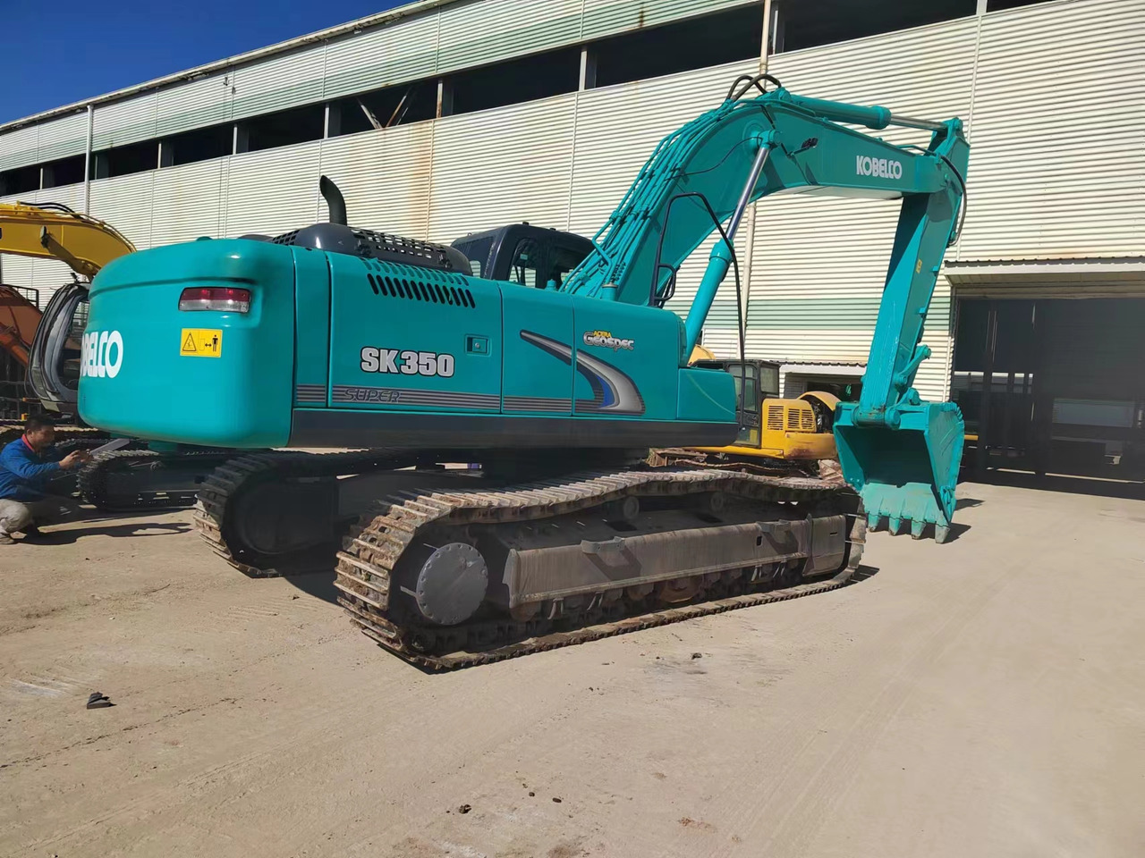 KOBELCO SK350LC-8 - Багер гасеничар: слика 2 KOBELCO SK350LC-8 - Багер гасеничар: слика 2