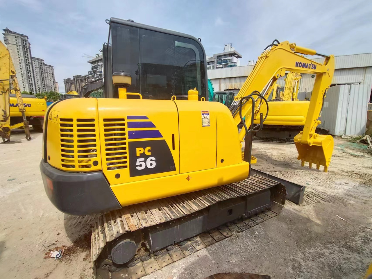 KOMATSU PC56 komatsu mini excavator PC55 PC60 - Мини багер: слика 4 KOMATSU PC56 komatsu mini excavator PC55 PC60 - Мини багер: слика 4