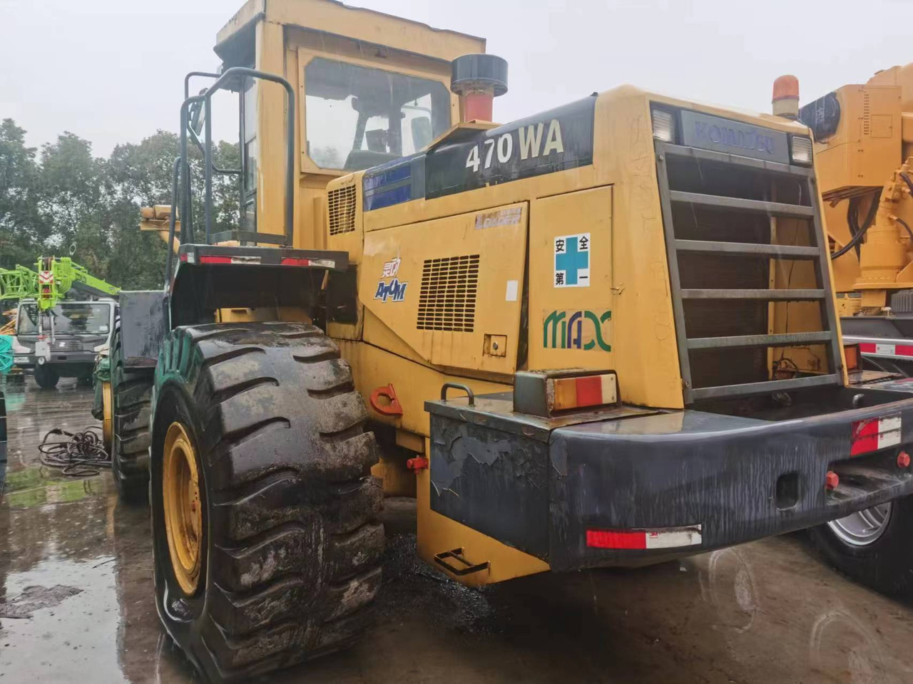 Натоварувач на тркала KOMATSU WA470: слика 6 Натоварувач на тркала KOMATSU WA470: слика 6